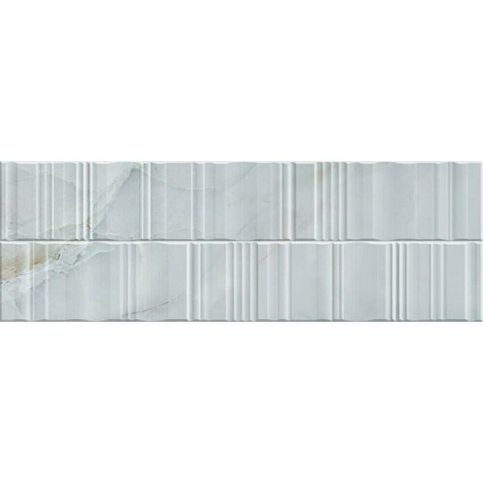 Azteca Zidna pločica Onyx Lot Light Blue  (90 x 30 cm, Svijetlo plava, Visokog sjaja) | BAUHAUS