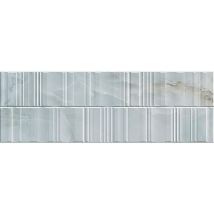 Azteca Zidna pločica Onyx Lot Light Blue  (90 x 30 cm, Svijetlo plava, Visokog sjaja) | BAUHAUS