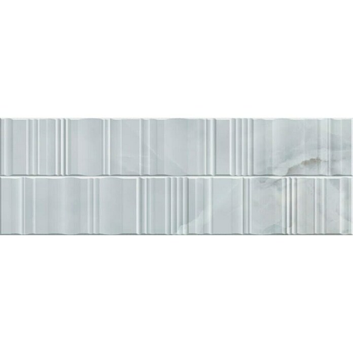 Azteca Zidna pločica Onyx Lot Light Blue  (90 x 30 cm, Svijetlo plava, Visokog sjaja) | BAUHAUS