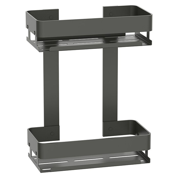 Cesta de baño doble Balance (Gun grey) | BAUHAUS