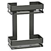 Cesta de baño doble Balance (Gun grey) | BAUHAUS