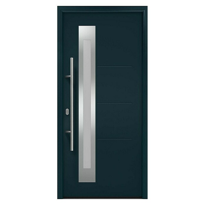 Hörmann EcoStar Haustür ISOPRO IP 780S (110 x 210 cm, DIN Anschlag: Links, Anthrazitgrau) | BAUHAUS