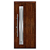 Hörmann EcoStar Haustür ISOPRO IP 780S (110 x 210 cm, DIN Anschlag: Links, Dark Oak) | BAUHAUS