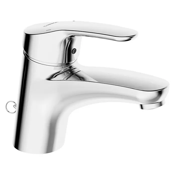 Hansa Mix Waschtischarmatur - Hochdruck, Chrom, Glänzend - Moderne, glänzende Chrom-Waschtischarmatur mit schlankem Design für ein elegantes Badezimmerambiente. Hochwertige Verarbeitung für lange Lebensdauer.