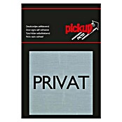 Pickup Etiqueta adhesiva (Motivo: Privado, L x An: 80 x 80 mm)