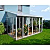 Palram Wintergarten San Remo (B x T x H: 4,25 x 3 m x 3,1 m, Verkehrsweiß)