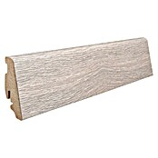 Living by Haro Sockelleiste Samteiche Grau (2,2 m x 19 mm x 58 mm, Gerade)