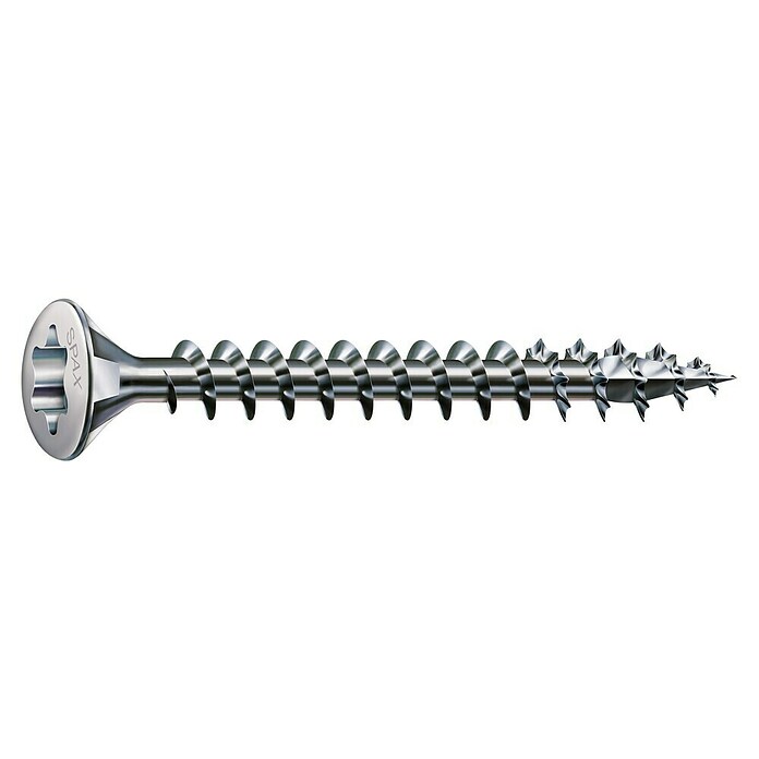 Spax Linsenkopfschraube T-STAR plus (Ø x L: 4,5 x 50 mm, Vermessingt, 40 + 40 Stk., Vollgewinde)