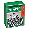 Spax Universalschraube T-Star plus (Ø x L: 4 x 60 mm, WIROX Oberfläche, T-Star plus, 30 Stk.)