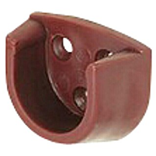 Stabilit Soporte para tubo de armario (Diámetro: 20 mm, Plástico, 2 ud.)