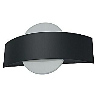 Ledvance LED-Außenwandleuchte Shield rund (11 W, 6 x 24 x 14,2 cm, Dunkelgrau, IP44, Runde Form)