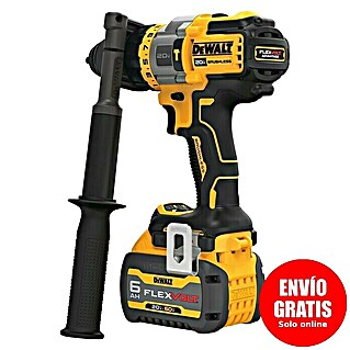 DeWalt Taladro percutor de batería DCD999T1 (18 V, 1 batería, 6 Ah, Número máx. de impactos: 38.250 /min)