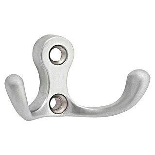 Walteco Jashaak Romero II (l x b x h: 30 x 57 x 28 mm, Aantal haken: 2 st., Verchroomd mat)