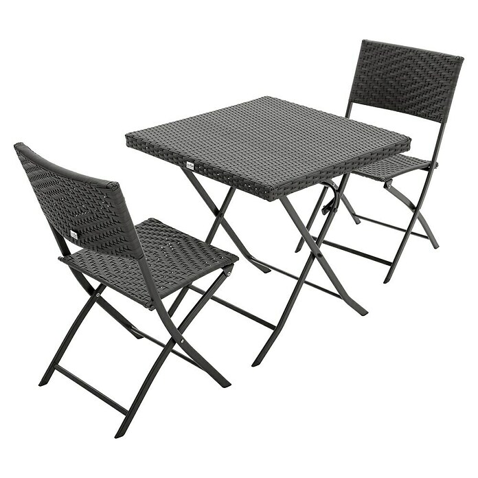 Sunfun Neila Balkontisch (70 x 70 cm, Polyrattan)