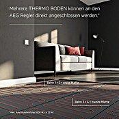 AEG Fußbodenheizung TBS TB 160/7 SET PLUS (1 400 x 50 cm, Beheizbare Fläche: 7 m², 1 120 W) | BAUHAUS