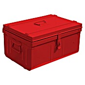 Caja de herramientas (Largo: 53 cm, Acero, Rojo)