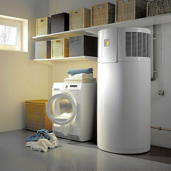 AEG Warmwasser-Wärmepumpe EL (Heizleistung: 1,3 W - 1,6 W, Fassungsvermögen: 220 l) | BAUHAUS