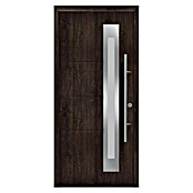 Hörmann EcoStar Haustür ISOPRO Secur IPS 780S (110 x 210 cm, DIN Anschlag: Rechts, Night Oak) | BAUHAUS