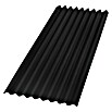 Onduline Bitumenwellplatte (Schwarz, 2 m x 85,5 cm x 3,8 cm)