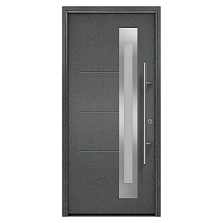 Hörmann EcoStar Haustür ISOPRO Secur IPS 780S (110 x 210 cm, DIN Anschlag: Rechts, Anthrazit metallic)
