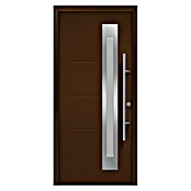 Hörmann EcoStar Haustür ISOPRO Secur IPS 780S (110 x 210 cm, DIN Anschlag: Rechts, Terrabraun) | BAUHAUS