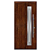 Hörmann EcoStar Haustür ISOPRO Secur IPS 780S (110 x 210 cm, DIN Anschlag: Rechts, Dark Oak) | BAUHAUS