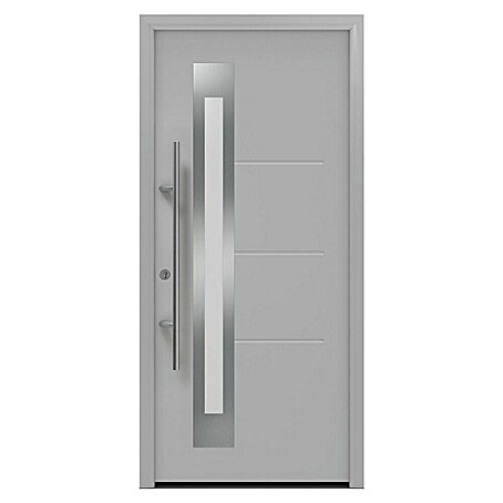 Hörmann EcoStar Haustür ISOPRO Secur IPS 780S (110 x 210 cm, DIN Anschlag: Links, Weißaluminium)