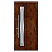 Hörmann EcoStar Haustür ISOPRO Secur IPS 780S (110 x 210 cm, DIN Anschlag: Links, Dark Oak) | BAUHAUS