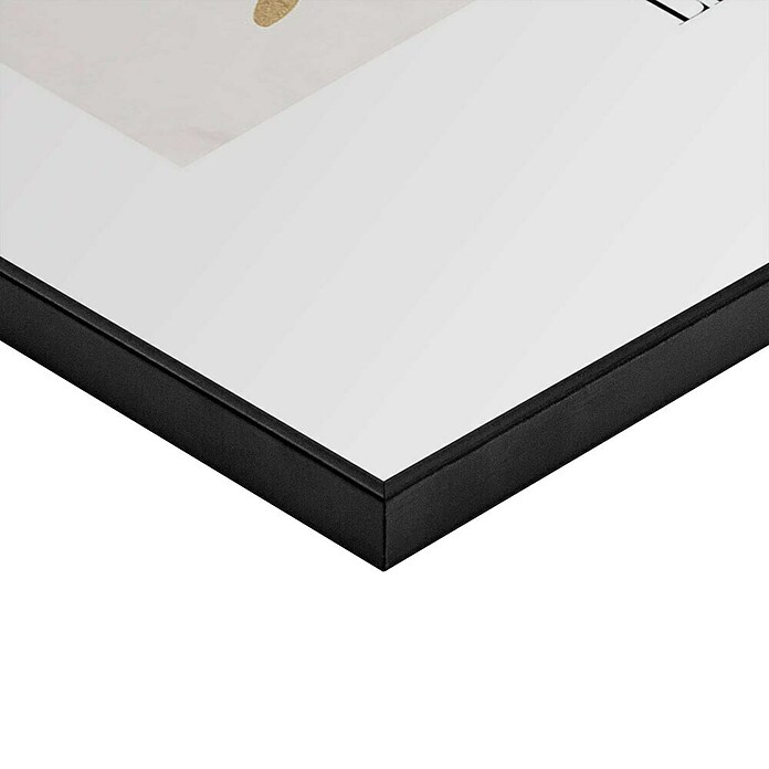 Reinders Bild Slim Frame Black (Golden Branch, B x H: 50 x 70 cm) | BAUHAUS