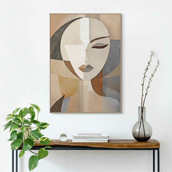 Reinders Bild Slim Frame Wood (Natural Essence, B x H: 50 x 70 cm) | BAUHAUS