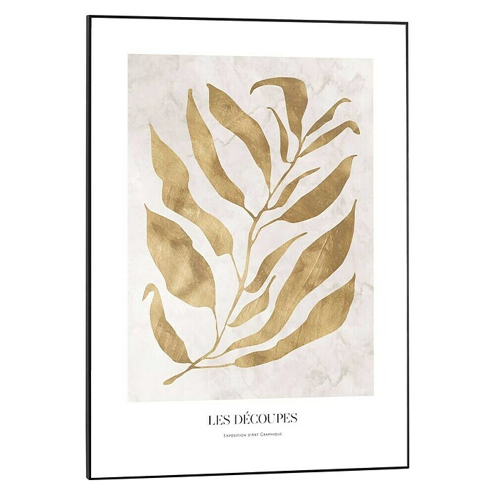 Reinders Bild Slim Frame Black (Golden Branch, B x H: 50 x 70 cm) | BAUHAUS