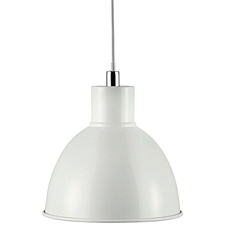 Nordlux Lámpara colgante redonda Pop (60 W, Ø x Al: 21,5 x 23 cm, Blanco, E27)