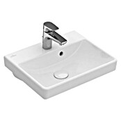 Villeroy & Boch Avento Waschbecken (45 x 37 cm, Ohne Beschichtung, Keramik, Weiß)