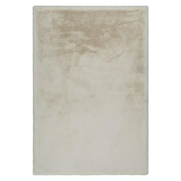 Hochflorteppich Happy (Elfenbein, 230 x 160 cm, 100 % Polyester (Flor))