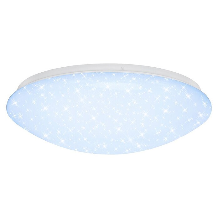 Briloner Led-plafondlamp, rond (22 W, Wit, Ø x h: 39 x 10 cm)