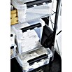 SmartStore Aufbewahrungsbox (L x B x H: 40 x 30 x 32 cm, Kunststoff, Transparent)