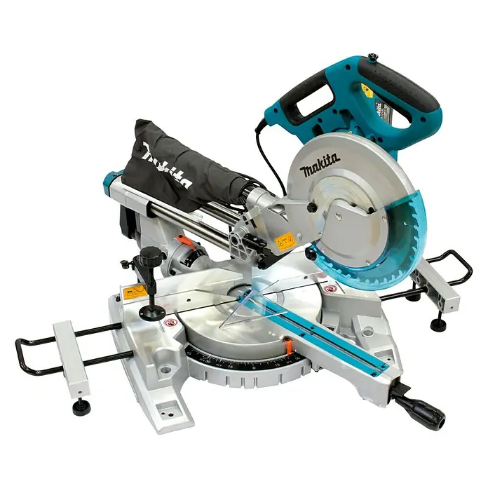 Makita Kapp- & Gehrungssäge LS1018LN - 1.430 W, Durchmesser Sägeblatt: 260 mm, 4.300 U/min - Makita Kapp- und Gehrungssäge: Leistungsstarkes Werkzeug zum präzisen Zuschneiden von Holz und anderen Materialien. Ideal für Profis und Heimwerker.