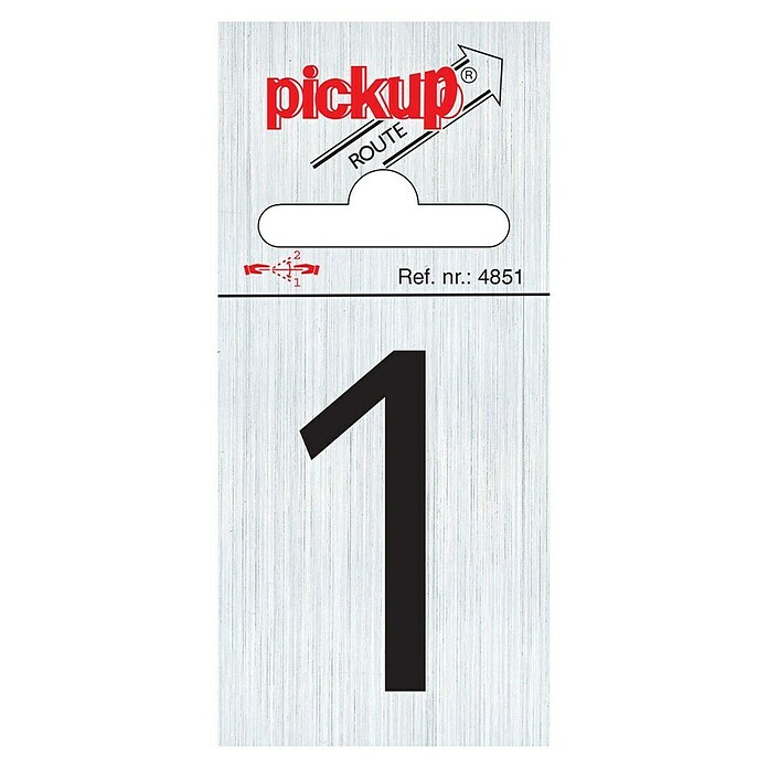 Pickup Etiqueta adhesiva (Motivo: 1, L x An: 6 x 4,4 cm)