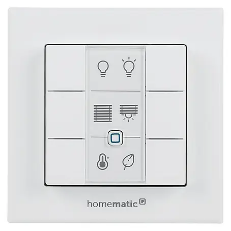 Homematic IP  Funk-Wandtaster HmIP-WRC6