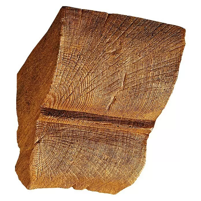 Dekoelement - Konsole, Hellbraun, 9 x 12 x 13,5 cm - Vorderansicht