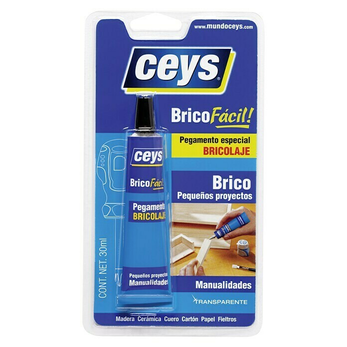 Ceys Masilla adhesiva Bricofácil (50 g)
