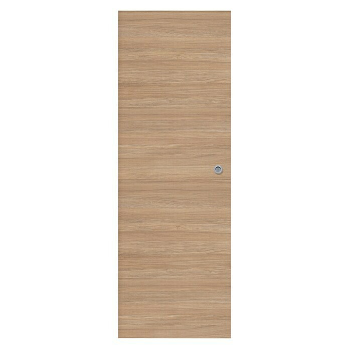 Puerta corredera de madera Roble Urban con uñero (72,5 x 203 cm, Maciza)