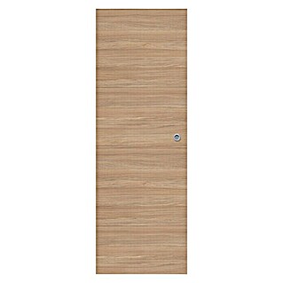 Solid Elements Puerta corredera de madera Roble Urban (72,5 x 203 cm, Roble claro, Maciza, Con uñero)