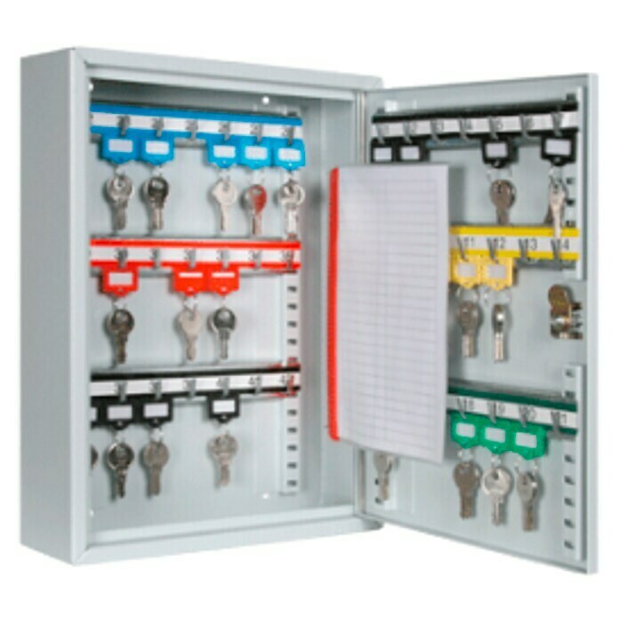 Format Schlüsselschrank S 42 (Zylinderschloss, L x B x H: 80 x 270 x 350 mm)