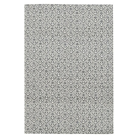 Kayoom Flachgewebeteppich Yoga (Grau/Braun, 290 x 200 cm, 100 % Polyester)