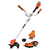 PowerPlus Desbrozadora de batería POWDPGBCS1 (40 V, 2,5 Ah, 1 batería, Ancho de corte hilo: 33 cm, Ancho de corte cuchilla: 25,5 cm) | BAUHAUS