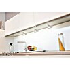 Müller-Licht LED-Unterbauleuchte Trios Sensor silver (8 W, Infrarotbewegungssensor, L x B x H: 14,5 x 13,5 x 4,1 cm, Silber)