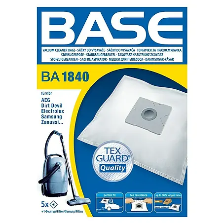 Base  Staubsaugerbeutel BA 1840