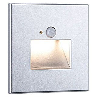 Paulmann Foco de pared LED (2,2 W, L x An x Al: 4,2 x 8 x 8 cm, Cromo, Blanco cálido)