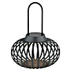 Globo Akku-Tischleuchte (Anthrazit, Warmweiß, Ø x H: 20,5 x 25,5 cm) | BAUHAUS